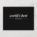 Zoek naar managers briefkaarten Baas