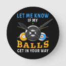Recherche de boules de piscine horloges Queue de billard