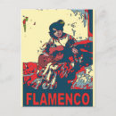 Recherche de femme espagnole cartes postales Flamenco