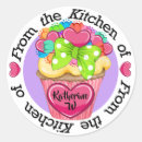 Recherche de cupcake autocollants De la cuisine de