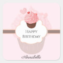 Zoek naar snoepje stickers Gelukkige verjaardag