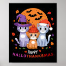 Recherche de mauvais chat posters À travers la neige