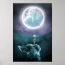 Recherche de lune chat art Imaginaire