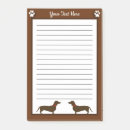 Recherche de dachshund post its Canine
