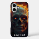 Zoek naar vlammen iphone hoesjes Schedel