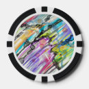 Recherche de peinture jetons poker Moderne
