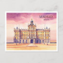 Recherche de madrid espagne cartes postales Bâtiments