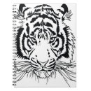 Recherche de tigre carnets Noir