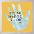 Recherche de citations de gandhi posters Typographie