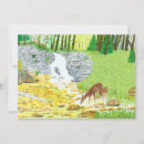 Recherche de scènes vœux cartes Cerf