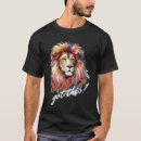 Recherche de lion masculin tshirts Jésus