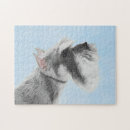 Recherche de schnauzer puzzles Chiot