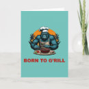 Zoek naar grappige barbecue kaarten For him