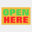 Recherche de ouvrir autocollants Ouvert
