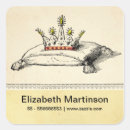 Recherche de couronne royale vintage autocollants Roi