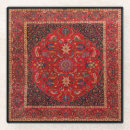 Recherche de tapis perse dessous de verres Antique