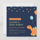 Recherche de de dinosaure anniversaire invitations Typographie