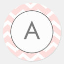 Recherche de motif zig zag autocollants Initiales