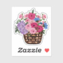 Recherche de osier autocollants Fleurs roses