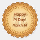 Recherche de pi day autocollants Tarte