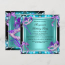 Recherche de bal masqué cartes invitations Violet