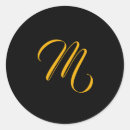 Recherche de monogramme x autocollants Lettre