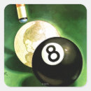 Recherche de boule huit autocollants Billards