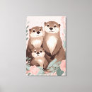 Zoek naar otters kunst Schattig