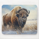 Recherche de bison tapis souris Nature