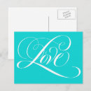 Recherche de turquoise cartes postales Calligraphie