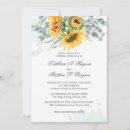 Recherche de tournesols mariage invitations Écriture