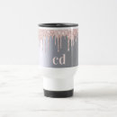 Recherche de argentée voyage mugs Rose