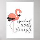 Recherche de flamant drôle posters Incroyable