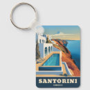 Recherche de souvenir grèce porteclés Santorini