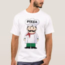 Recherche de pizza hommes tshirts Cuisinier