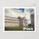 Recherche de tour pise cartes postales Vintage