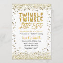 Recherche de stars invitations Petite étoile scintillante