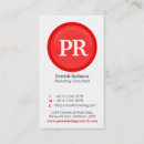 Zoek naar pr visitekaartjes Public relations