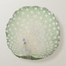 Recherche de paon blanc coussins Oiseau