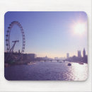 Recherche de londres tapis souris Bleu
