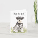 Zoek naar schnauzer verjaardagskaarten Hond