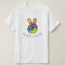 Zoek naar peace heren tshirts Kleurrijk