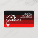 Recherche de prise électrique cartes visite Électricien