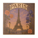 Recherche de tour eiffel vintage carreaux Élégant