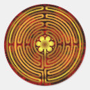 Recherche de labyrinthe autocollants Méditation