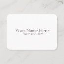 Recherche de vide cartes visite Travail
