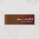 Recherche de brun chocolat cartes visite Élégant