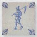 Recherche de delft dessous de verres Antique