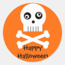 Recherche de crâne kawaii autocollants Halloween