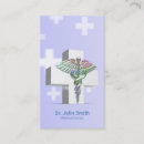 Recherche de croix médicale cartes visite Infirmière